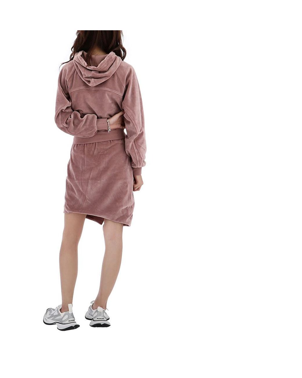 Vivienne Westwood Pink Drawstring Zipped Hoodie