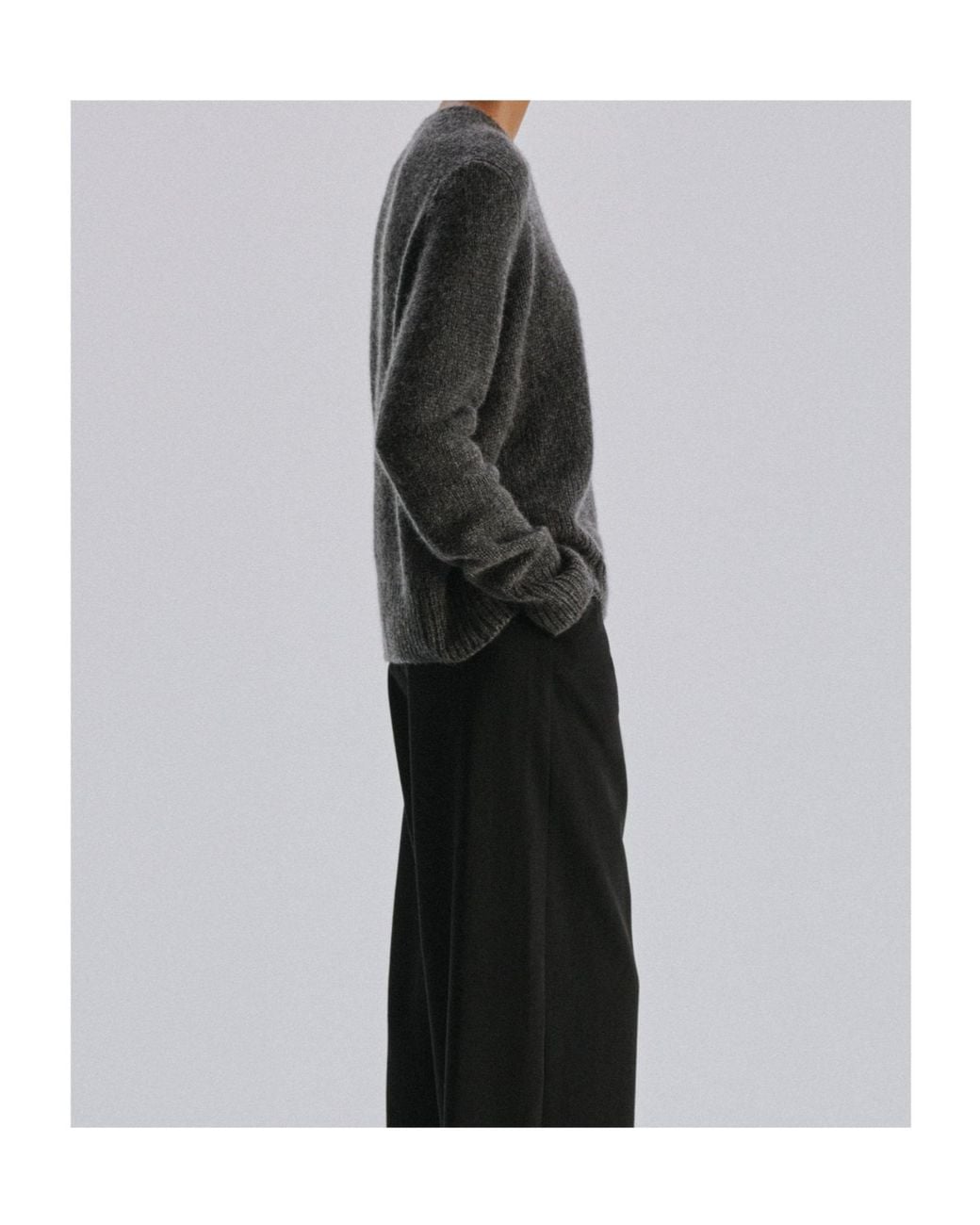 The Row Gray Pato Sweater