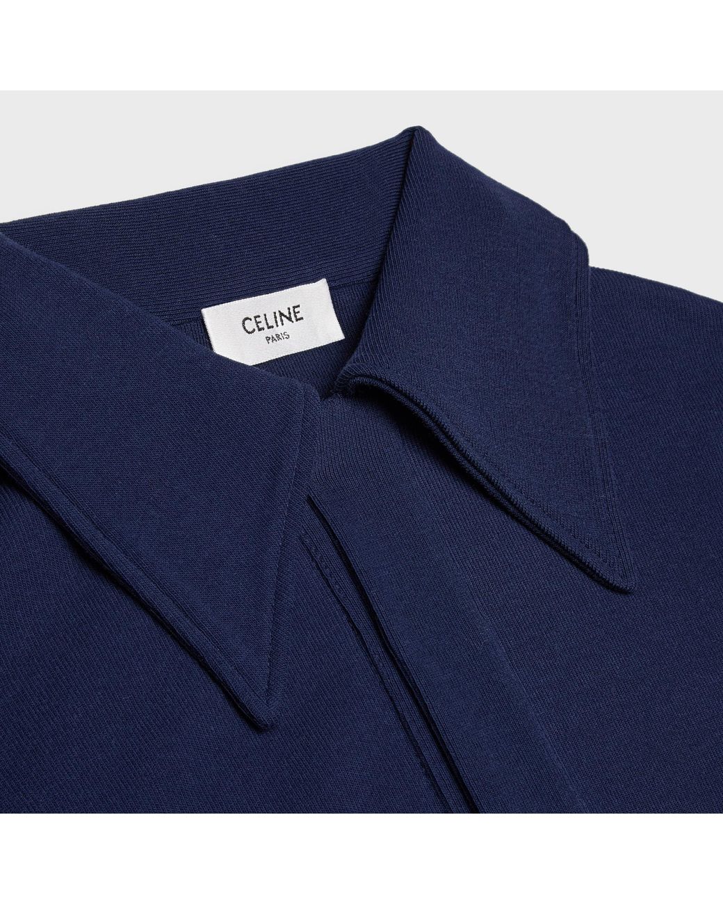 Céline Blue Mini Polo Dress