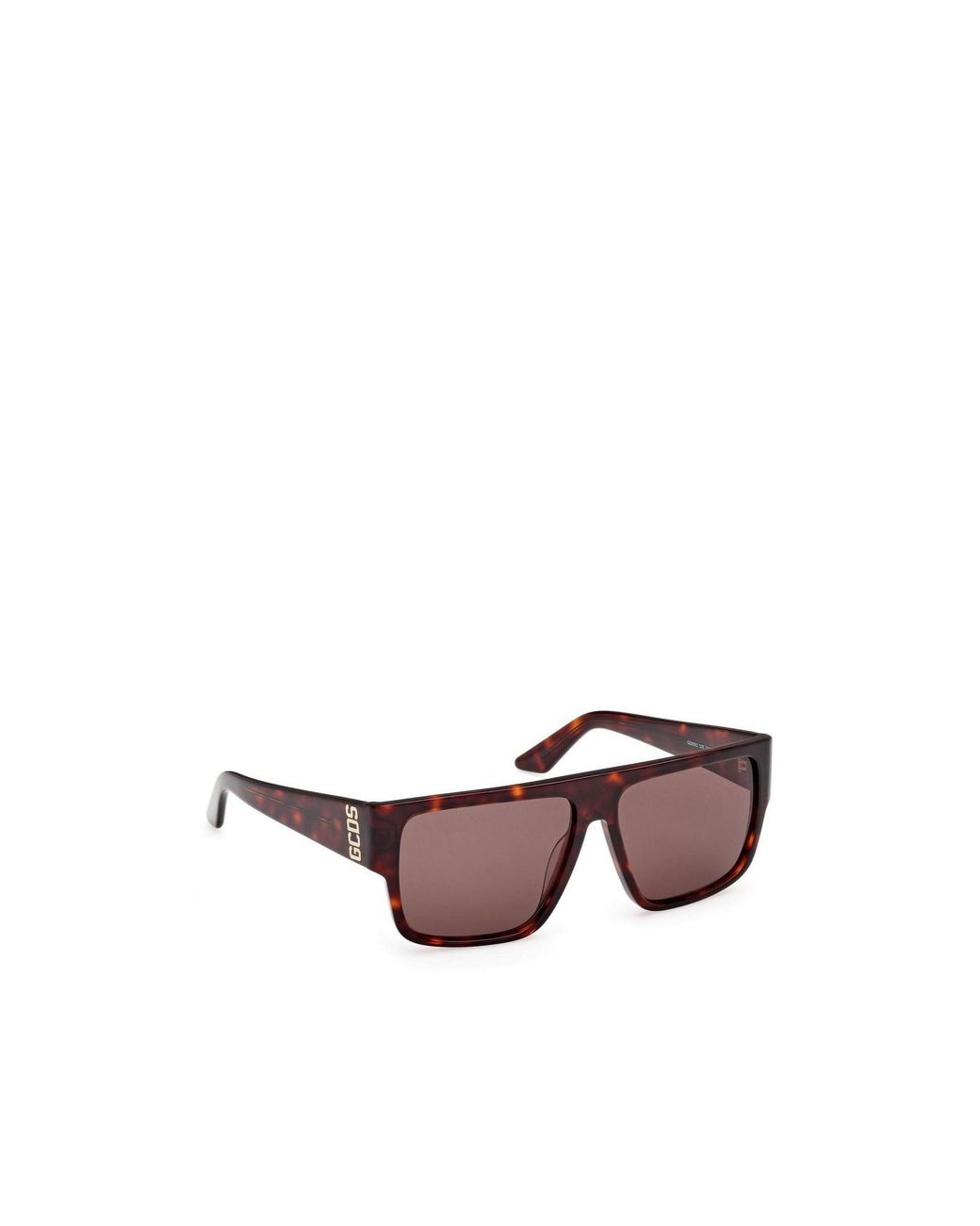 Gcds Purple Logo Temple Sunglasses for men
