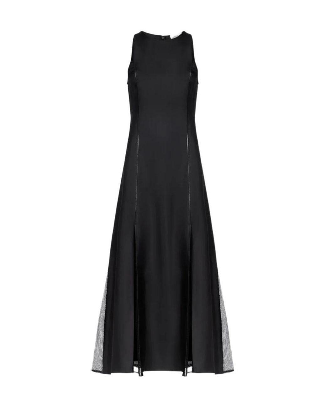 Loulou de Saison Black Iraka Silk Twill Dress
