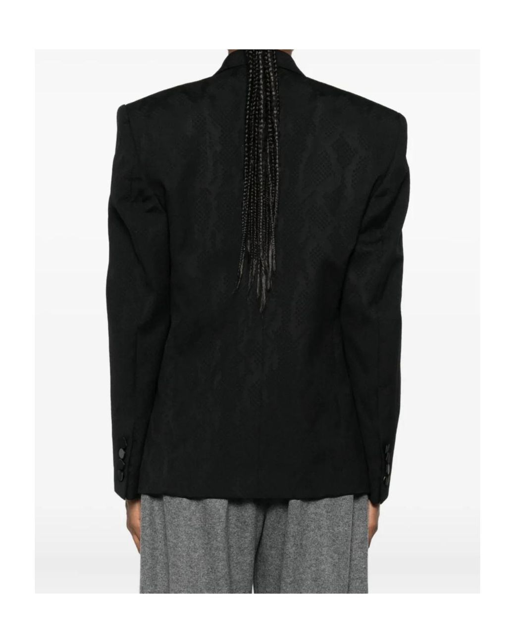 Stella McCartney Black Double Breasted Tailored Blazer