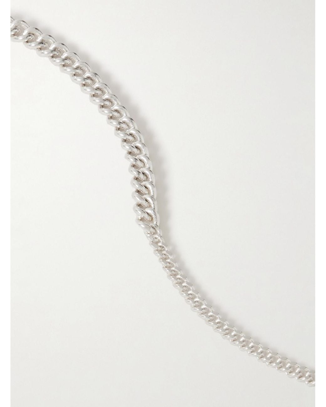 Loren Stewart Metallic Scout Barbell Sterling Citrine Necklace