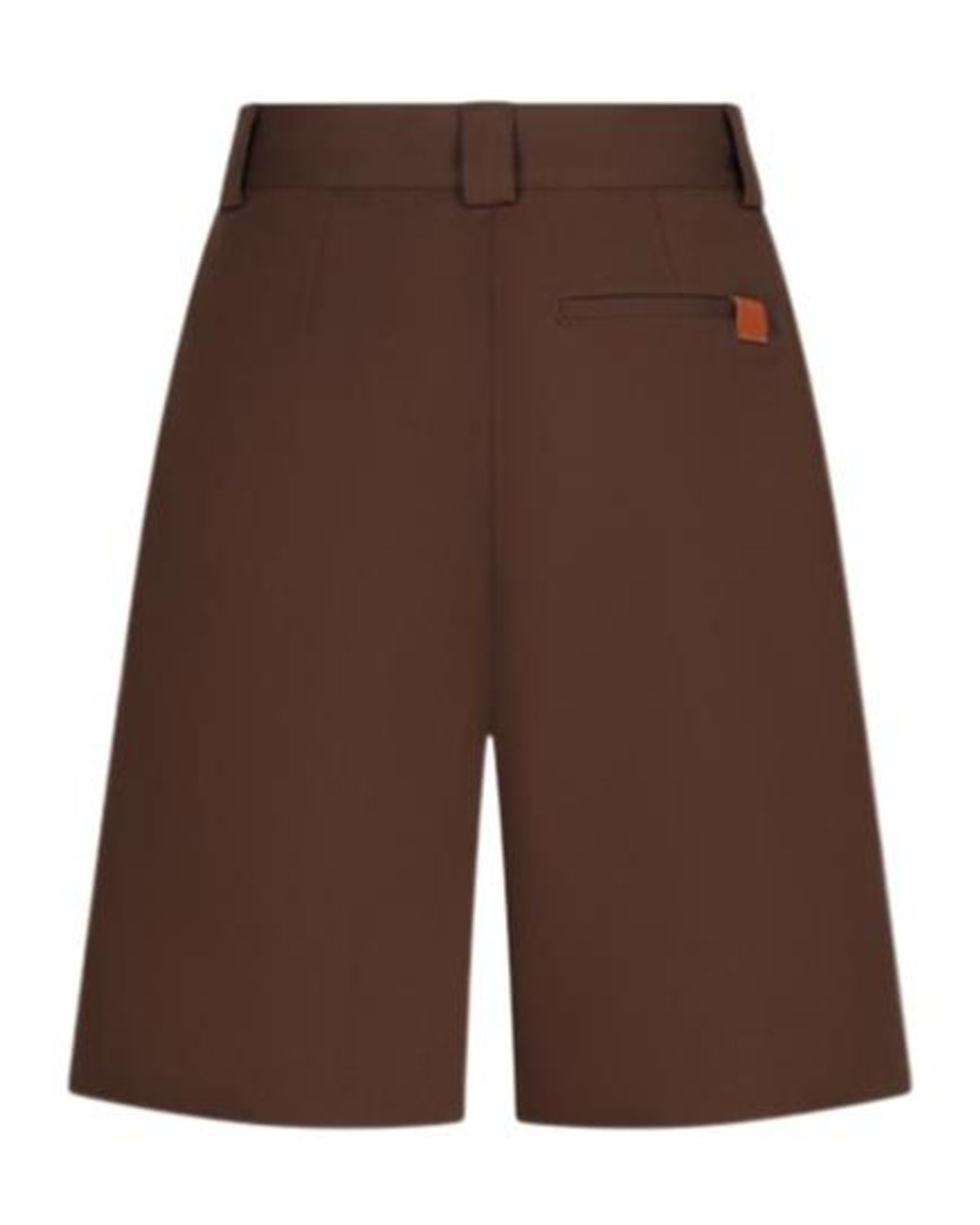 DARKPARK Brown Denis Wide-Leg Bermuda Shorts for men