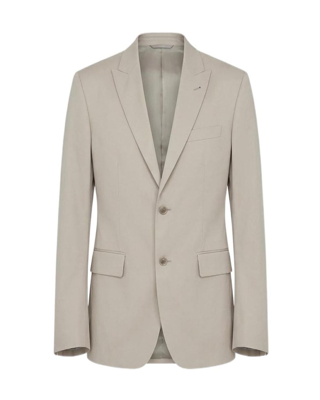 Rier Gray Long-Sleeved Suit Jacket for men
