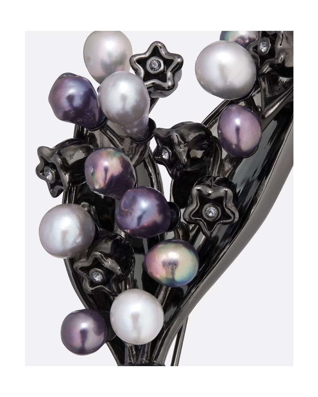 Dior Lily Of The Valley Brooch in Black for Men | Lyst