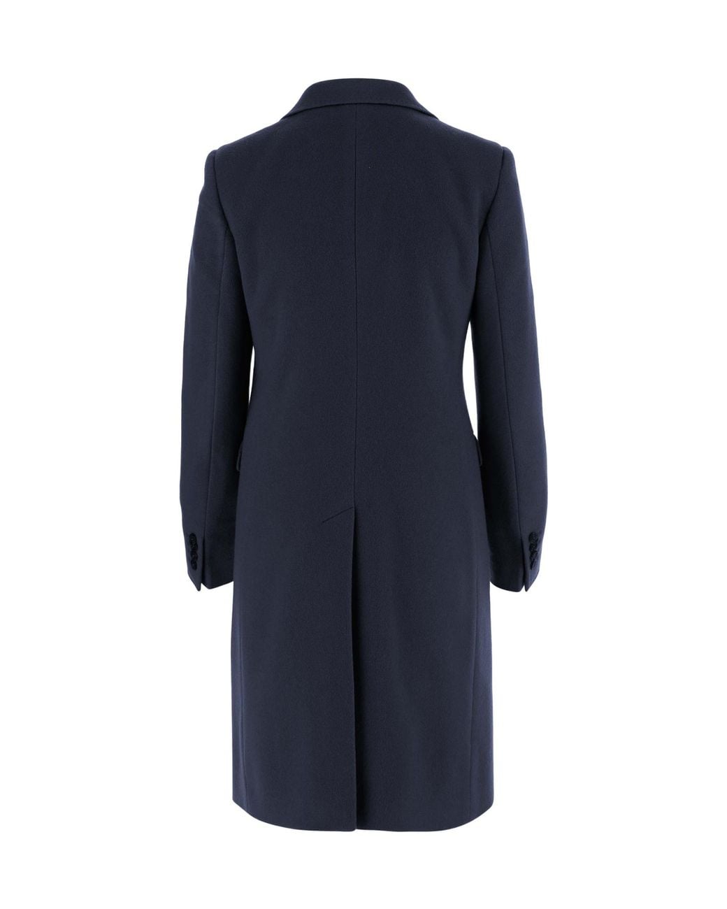Tagliatore Blue Parigi Single-Breasted Coat