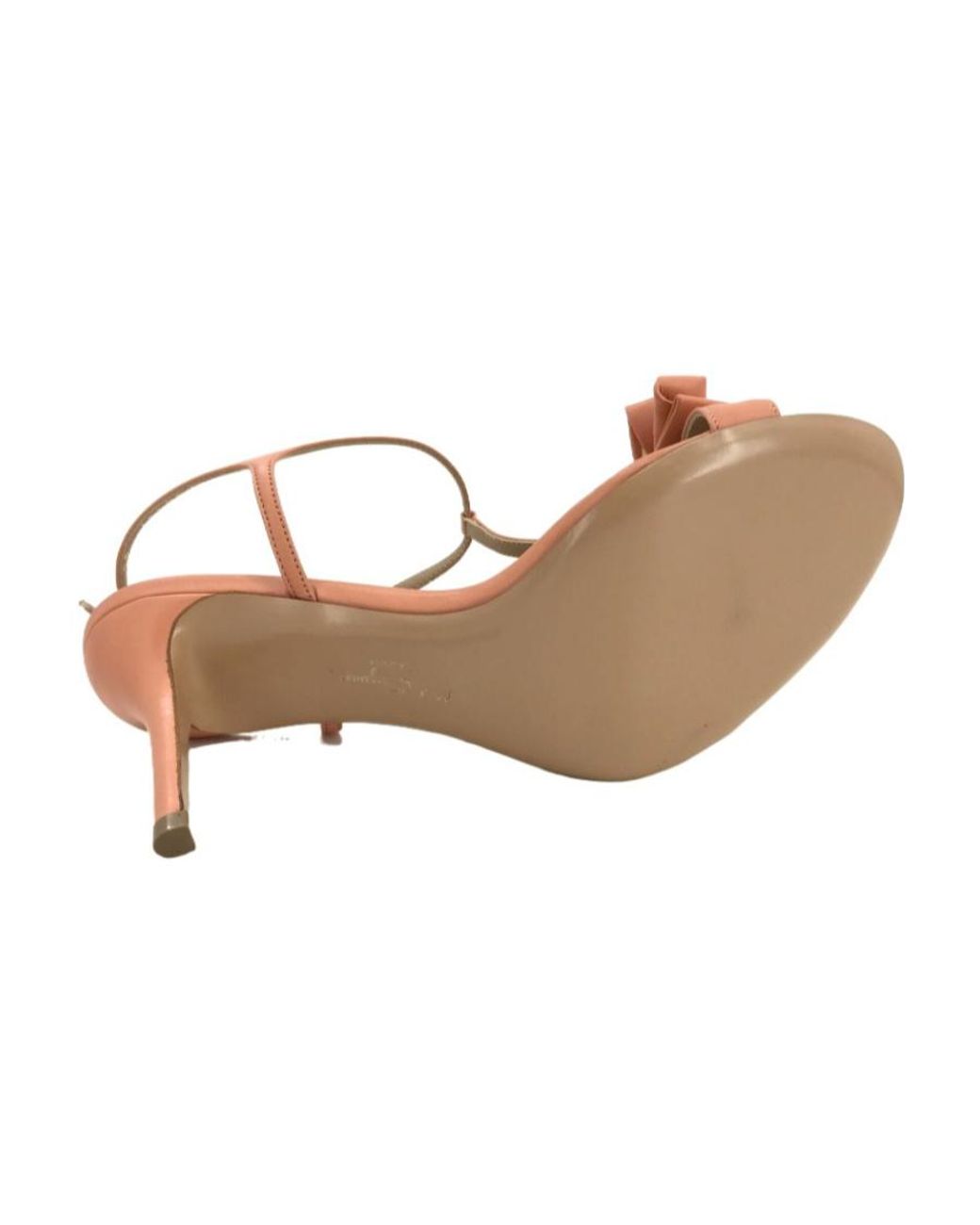 Ferragamo Multicolor Logo Open-Toed High-Heeled Sandals