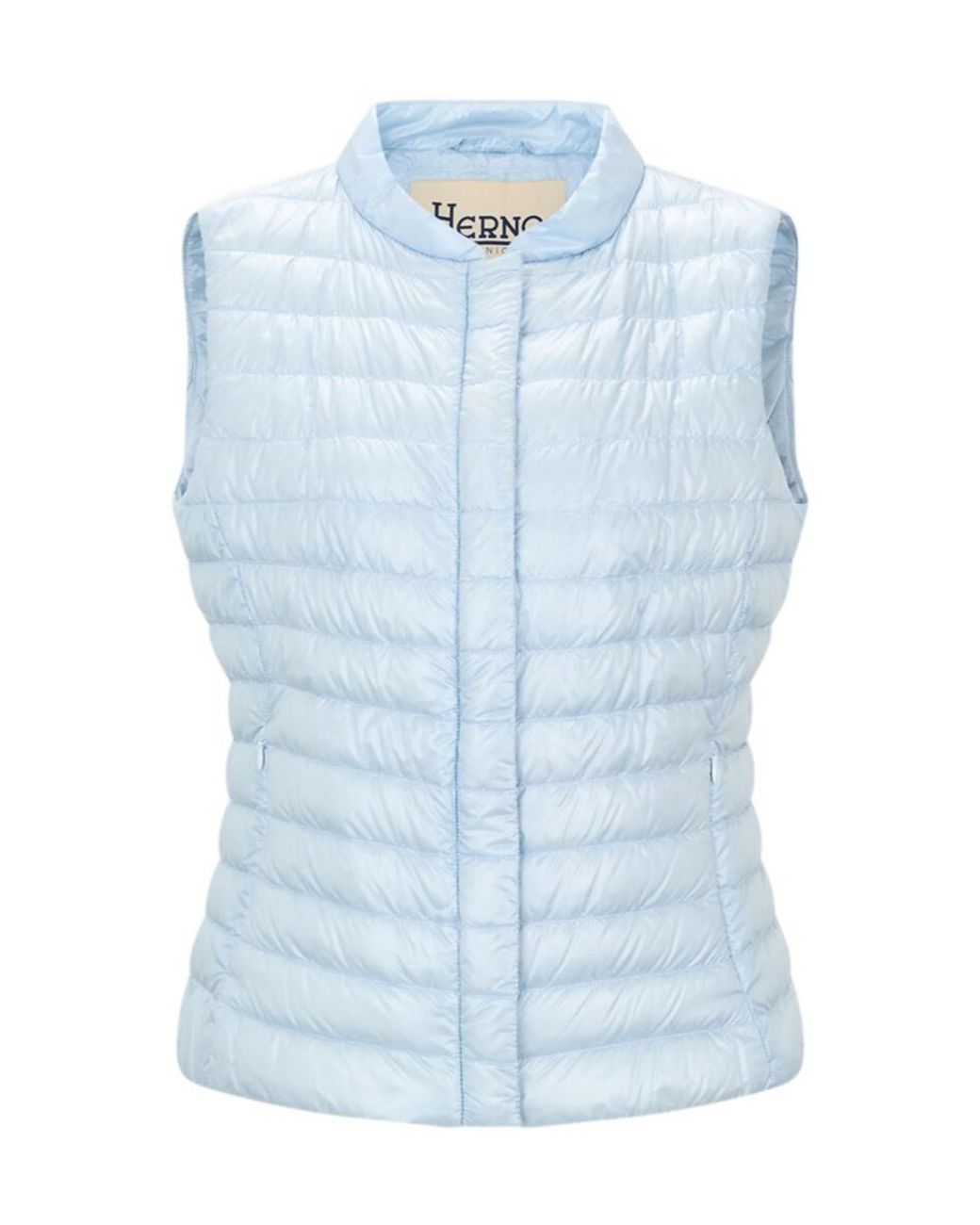 Herno Blue Quilted Padded Vest