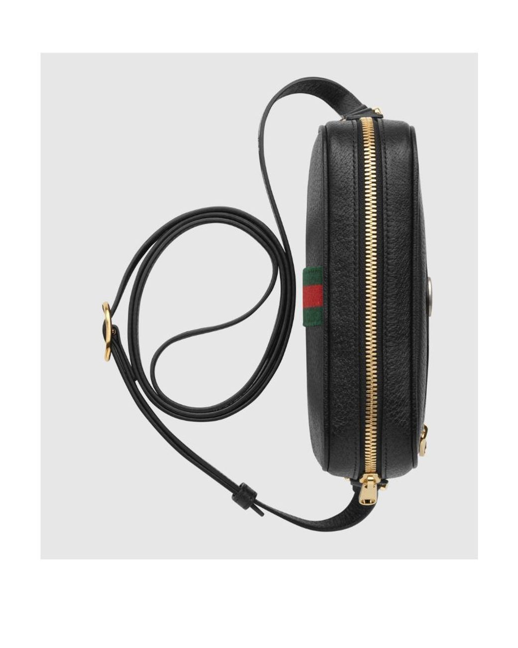 Gucci Black Mini Ophidia Gg Shoulder Bag