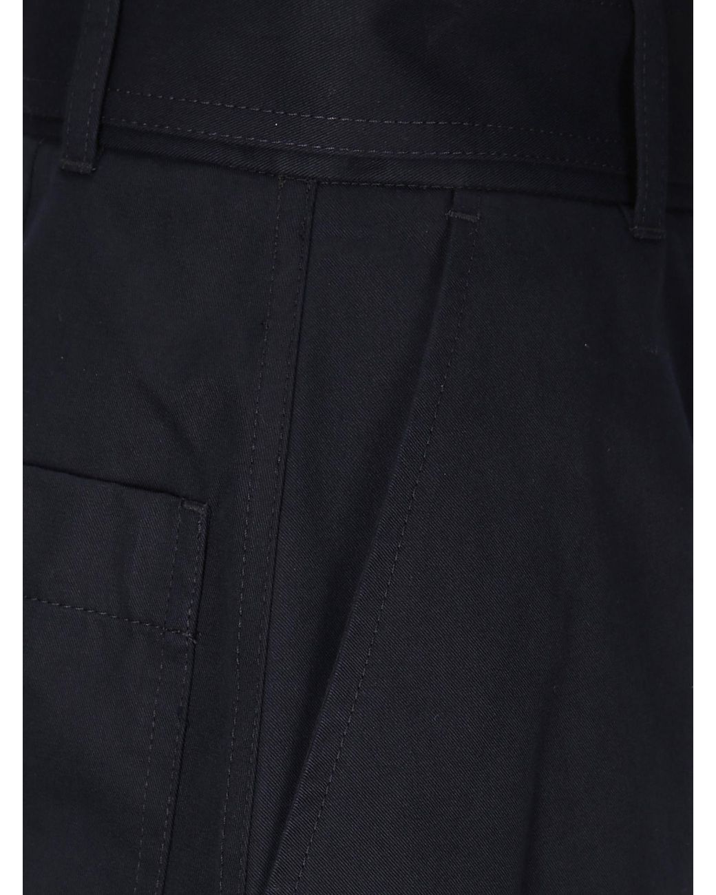 Studio Nicholson Blue Trousers Dark
