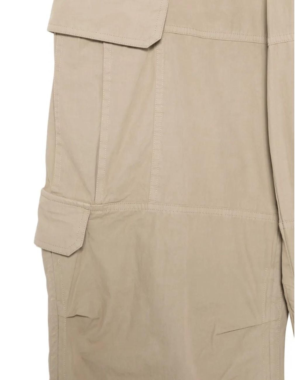 Juun.J Natural Drawstring Casual Pants for men