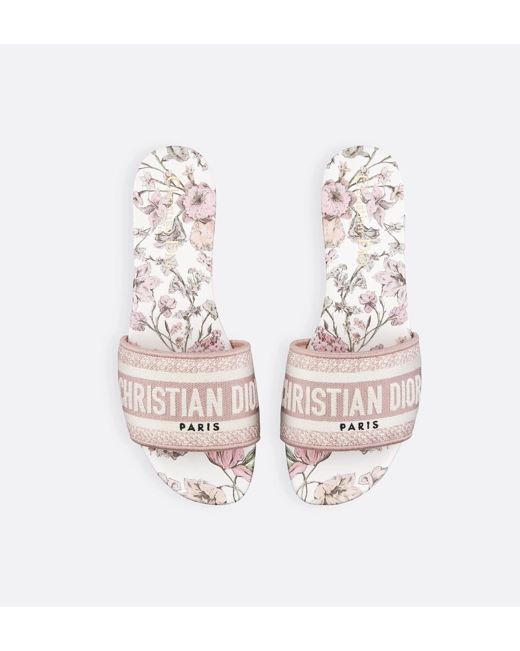 Dior White Dway Slide
