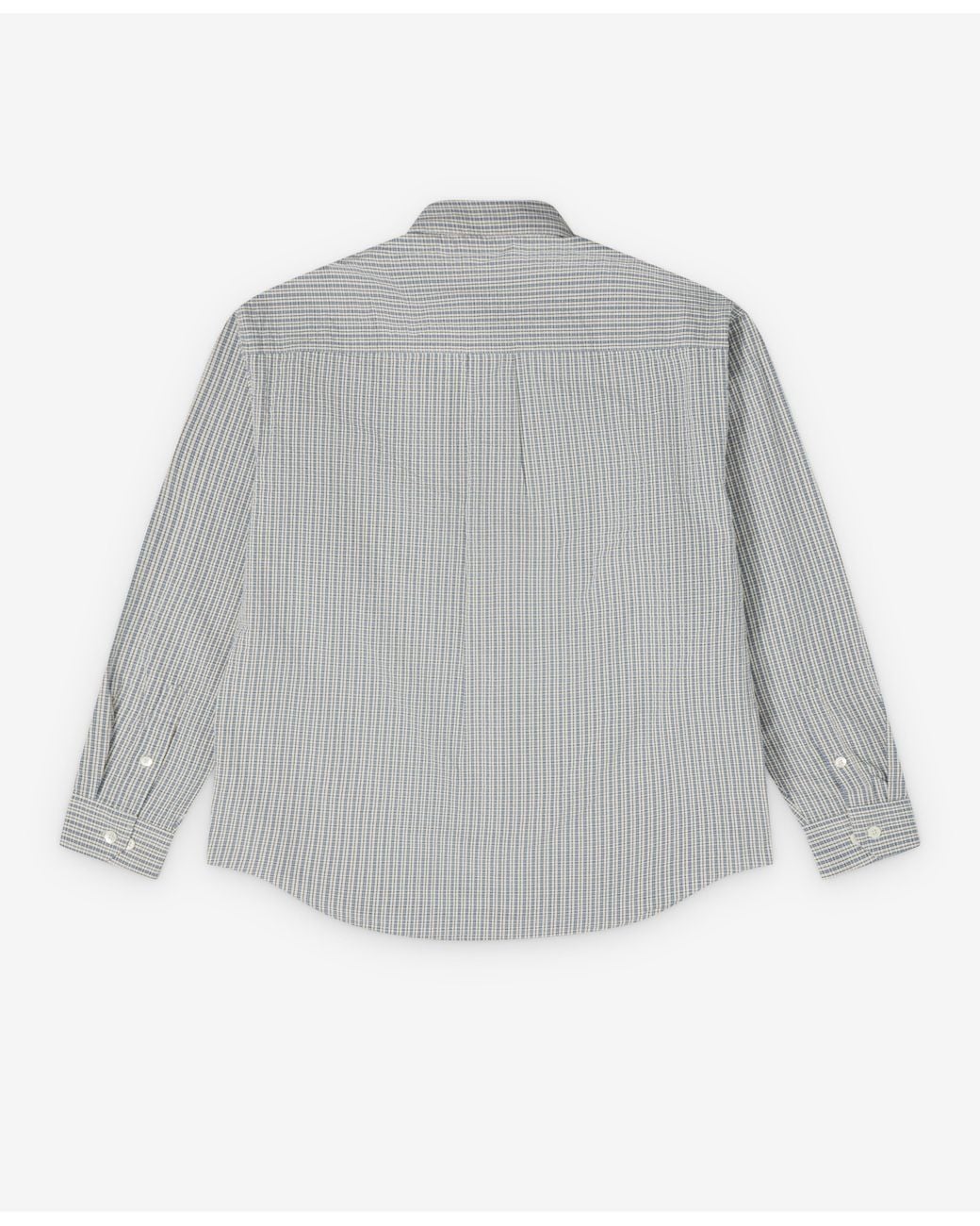 mfpen Gray Executive Check-Pattern Shirt for men