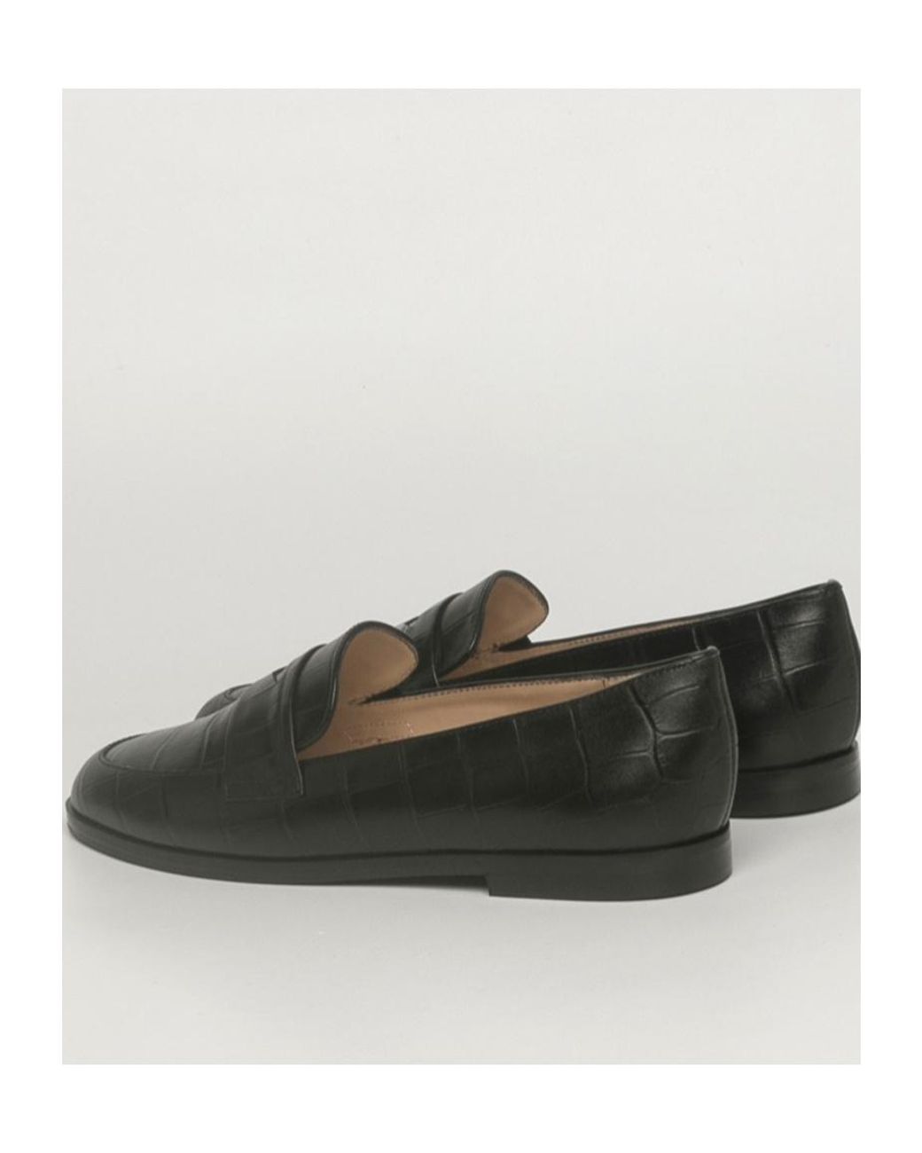 Fabio Rusconi Black Logo Loafers