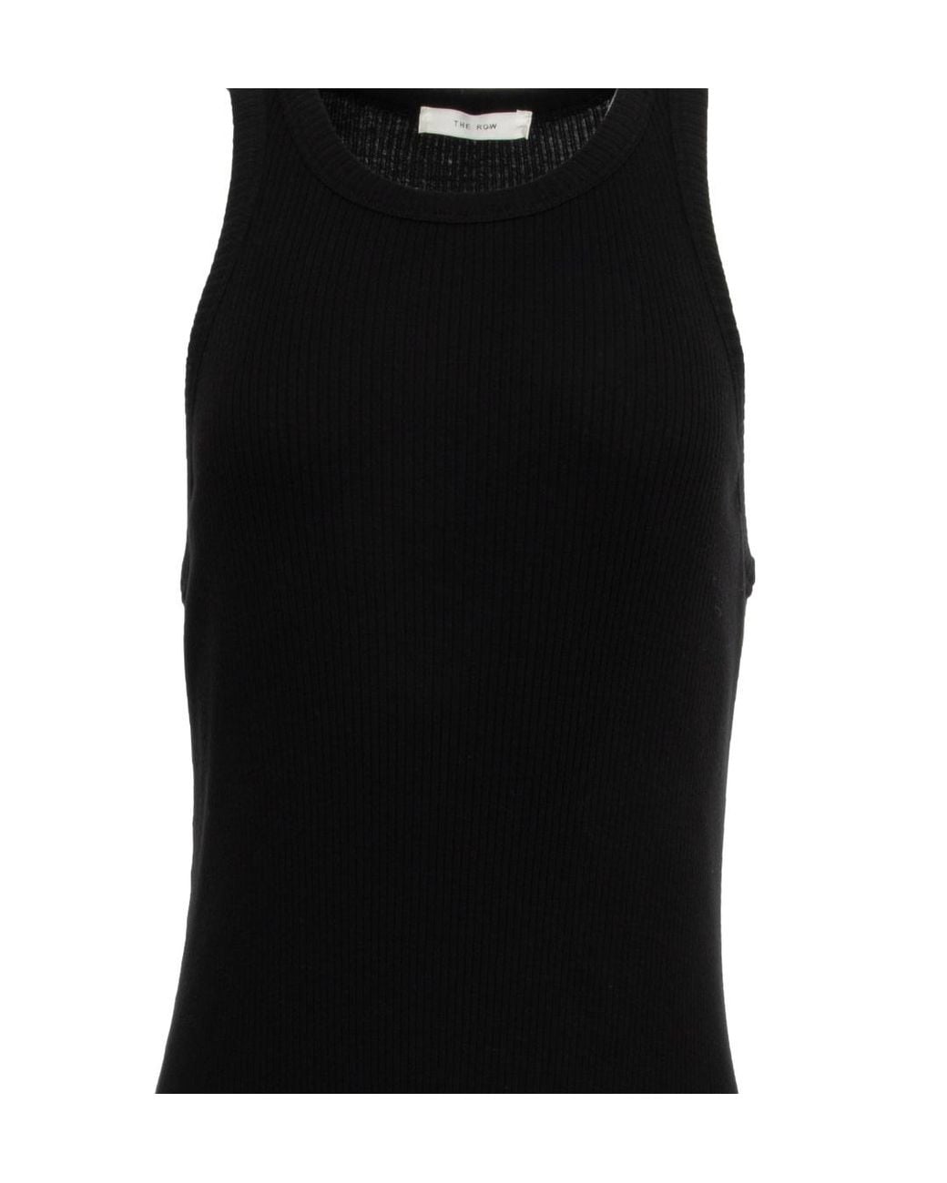 The Row Black Sleeveless Dress