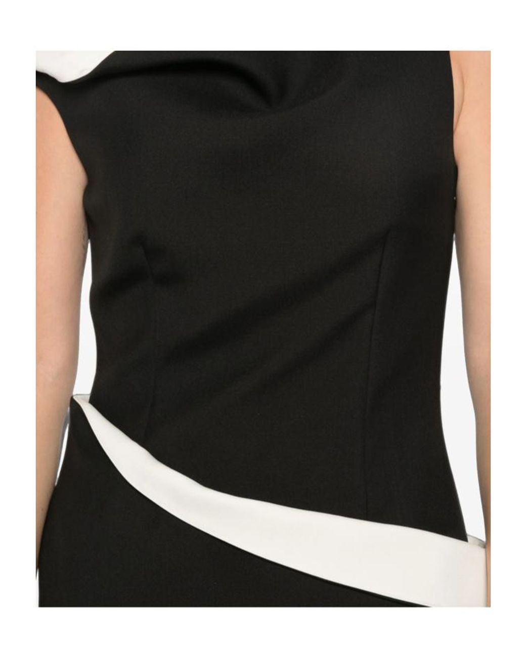 Rohe Black Asymmetrical Dress