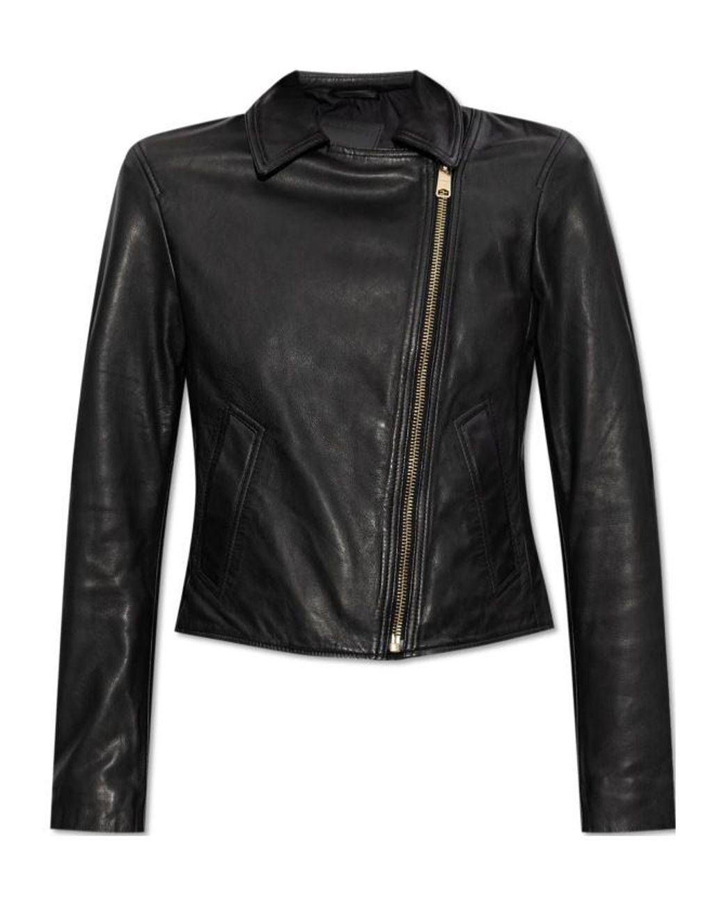 AllSaints Black Leather Jackets