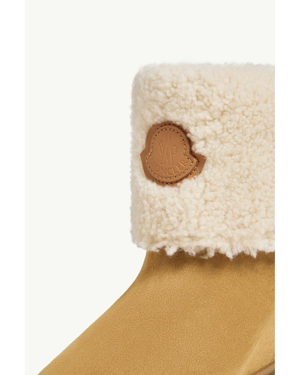 Moncler Natural Aurea Ankle Boots