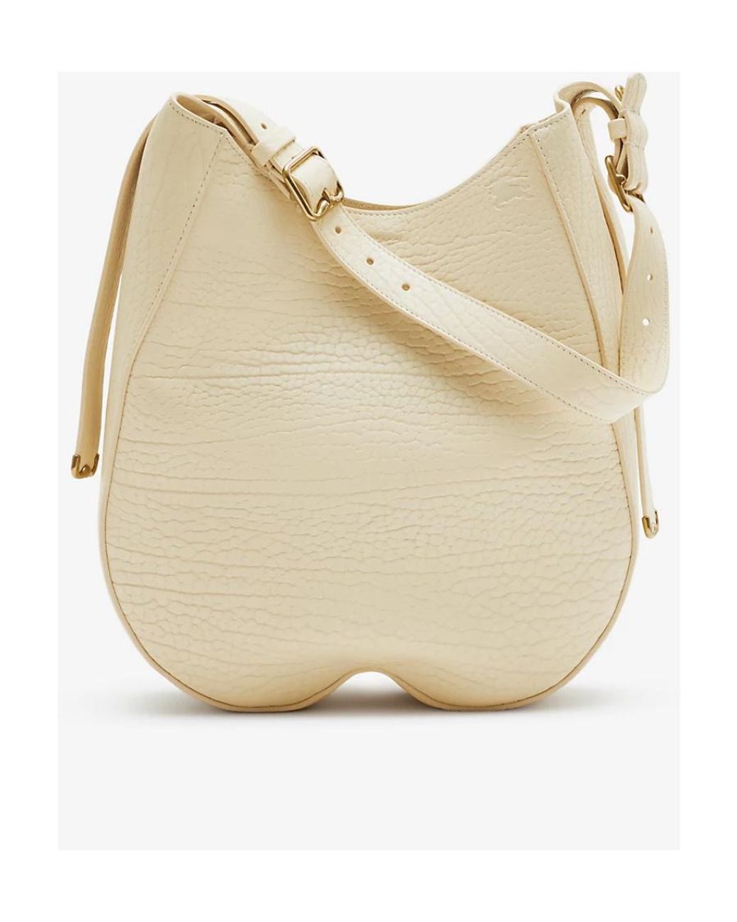 Burberry Natural Medium Chess Shoulder Bag