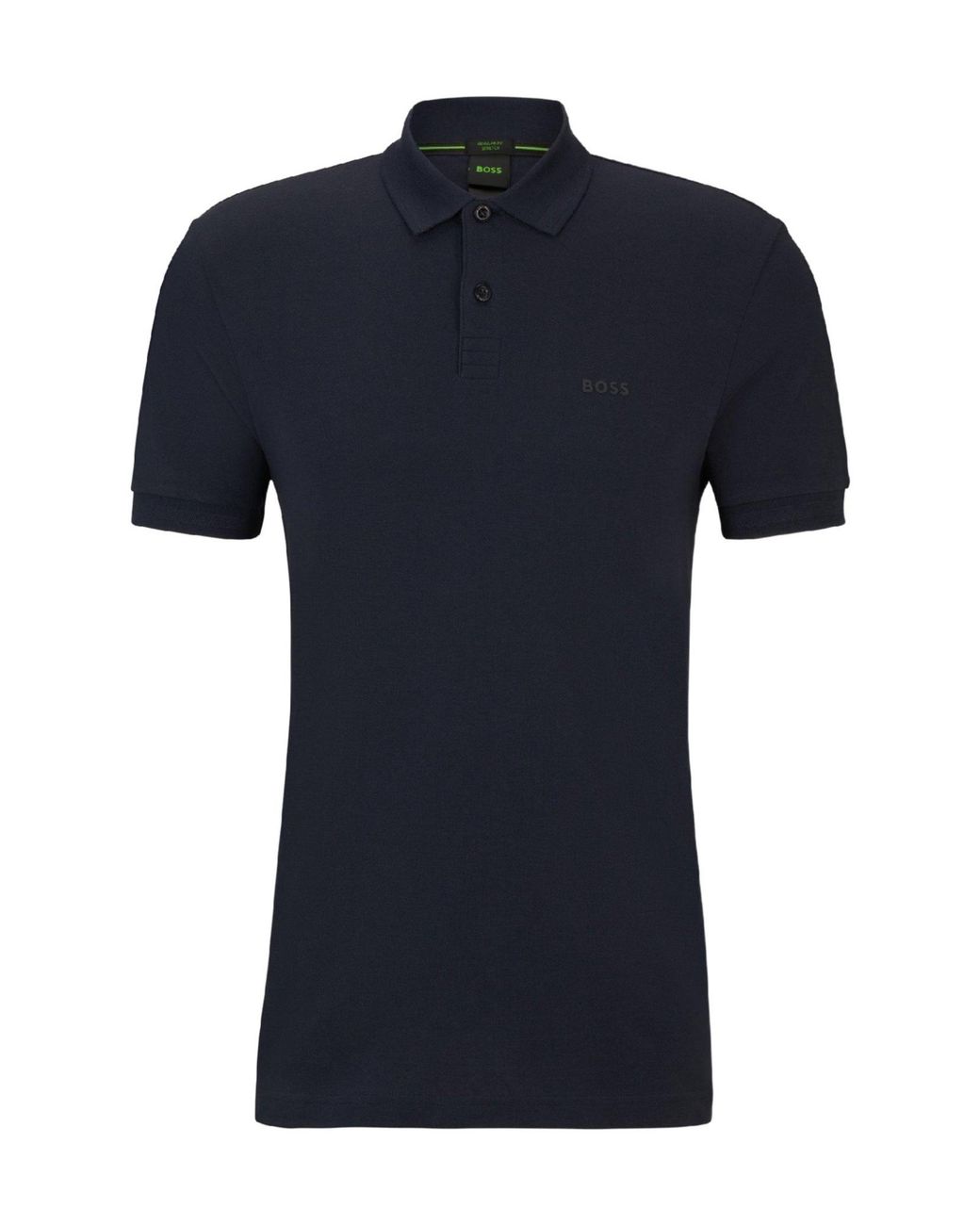 Boss Blue Shortsleeve Polo Shirt for men