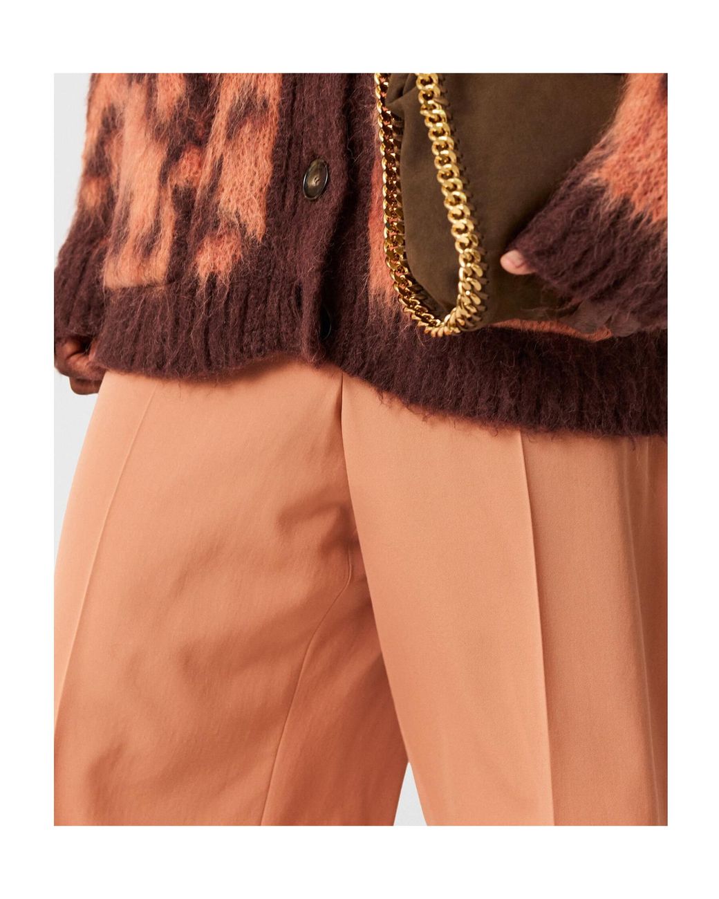 Stella McCartney White Wide Leg Classic Tailored Bermuda Shorts