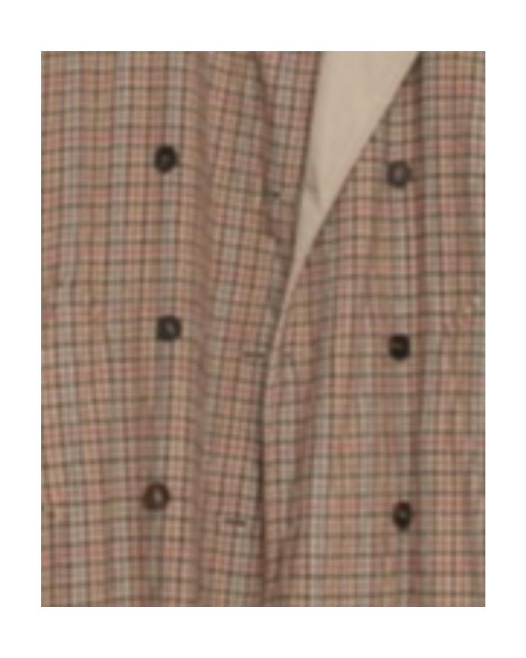 Balenciaga Brown Reversible Double-Breasted Trench Coat for men