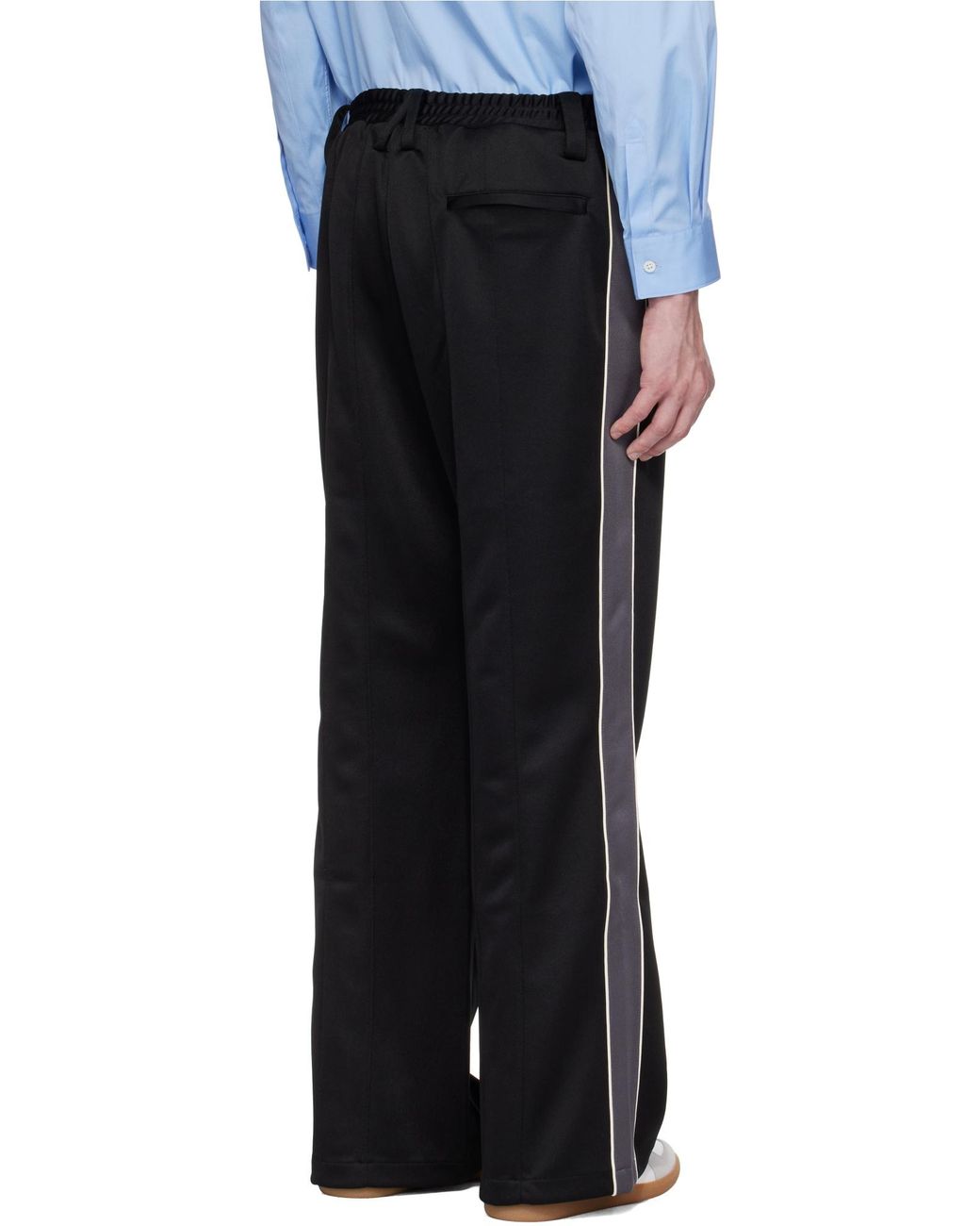 Ambush Black Elastic Waist Sweatpants for men