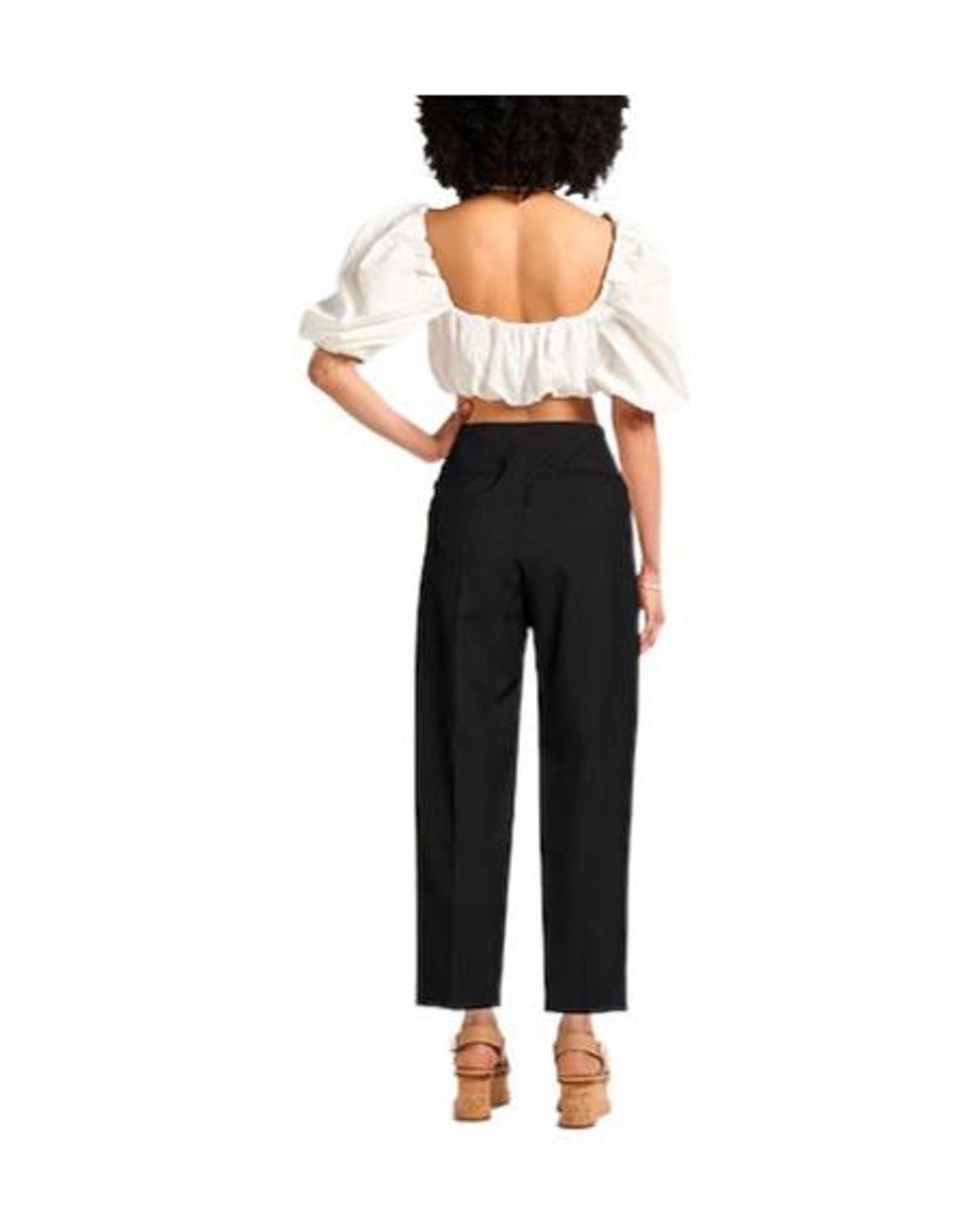Marni Black Slim-Fit Wool Trousers