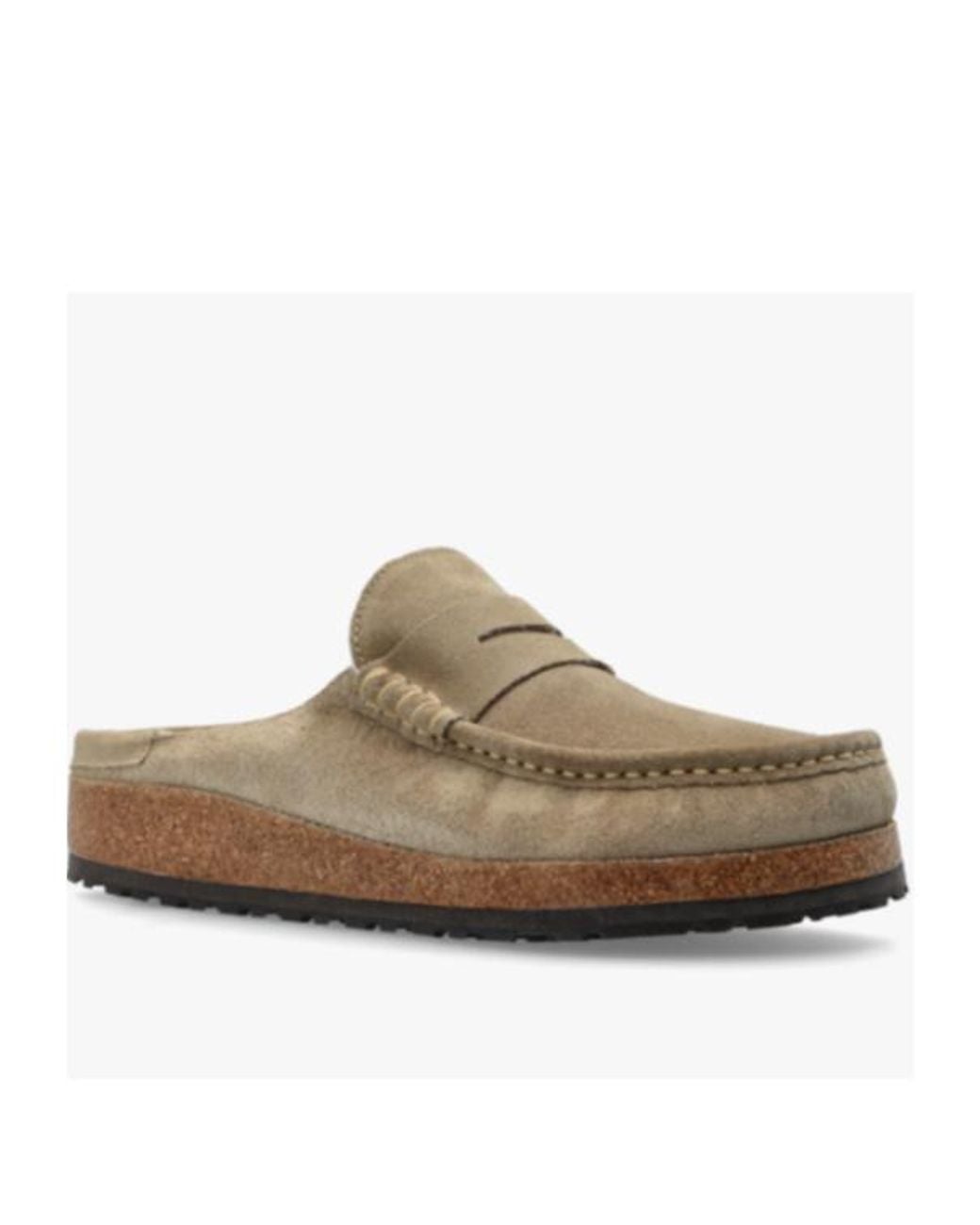 Birkenstock Brown Naples Slippers for men