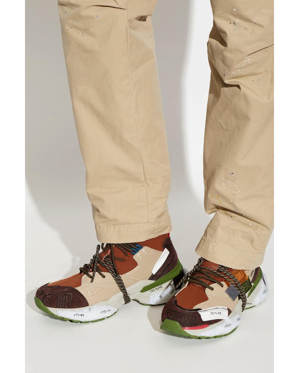 DSquared² Multicolor Faster High-Top Sneakers for men