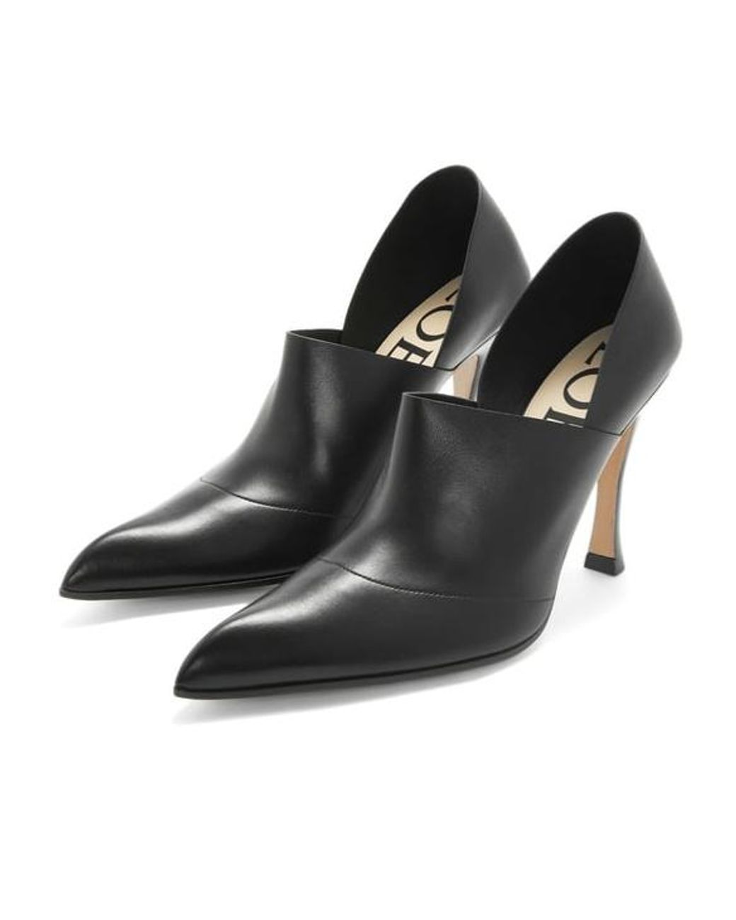 Loewe Black Comic Pointed-Toe Pumps