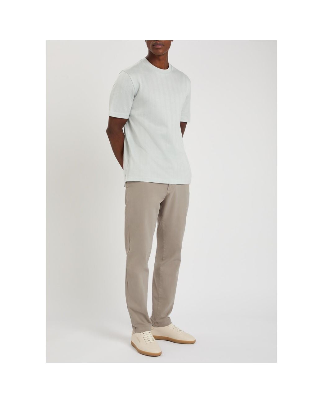 Boss Natural Casual Slim-Fit Trousers for men