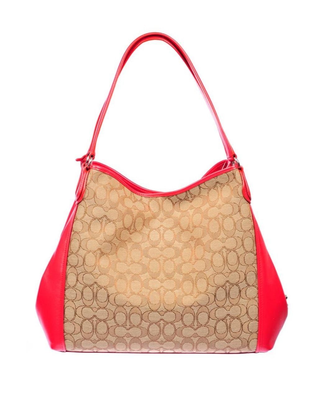COACH Pink Logo Shoulder Bag