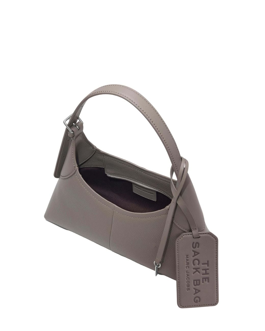 Marc Jacobs Gray Drawstring Handbag