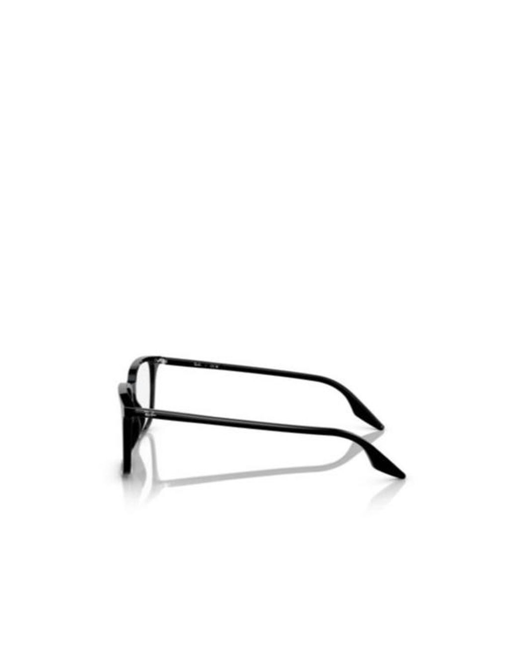 Ray-Ban White Rectangular Frame Glasses