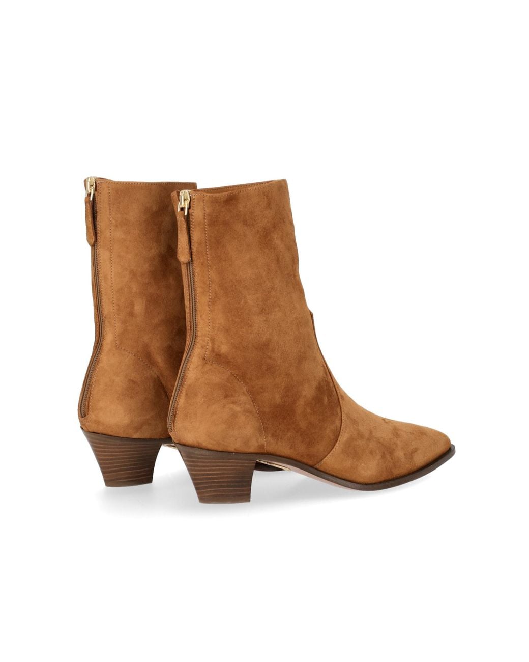Aquazzura Brown Brunswick Ankle Boots