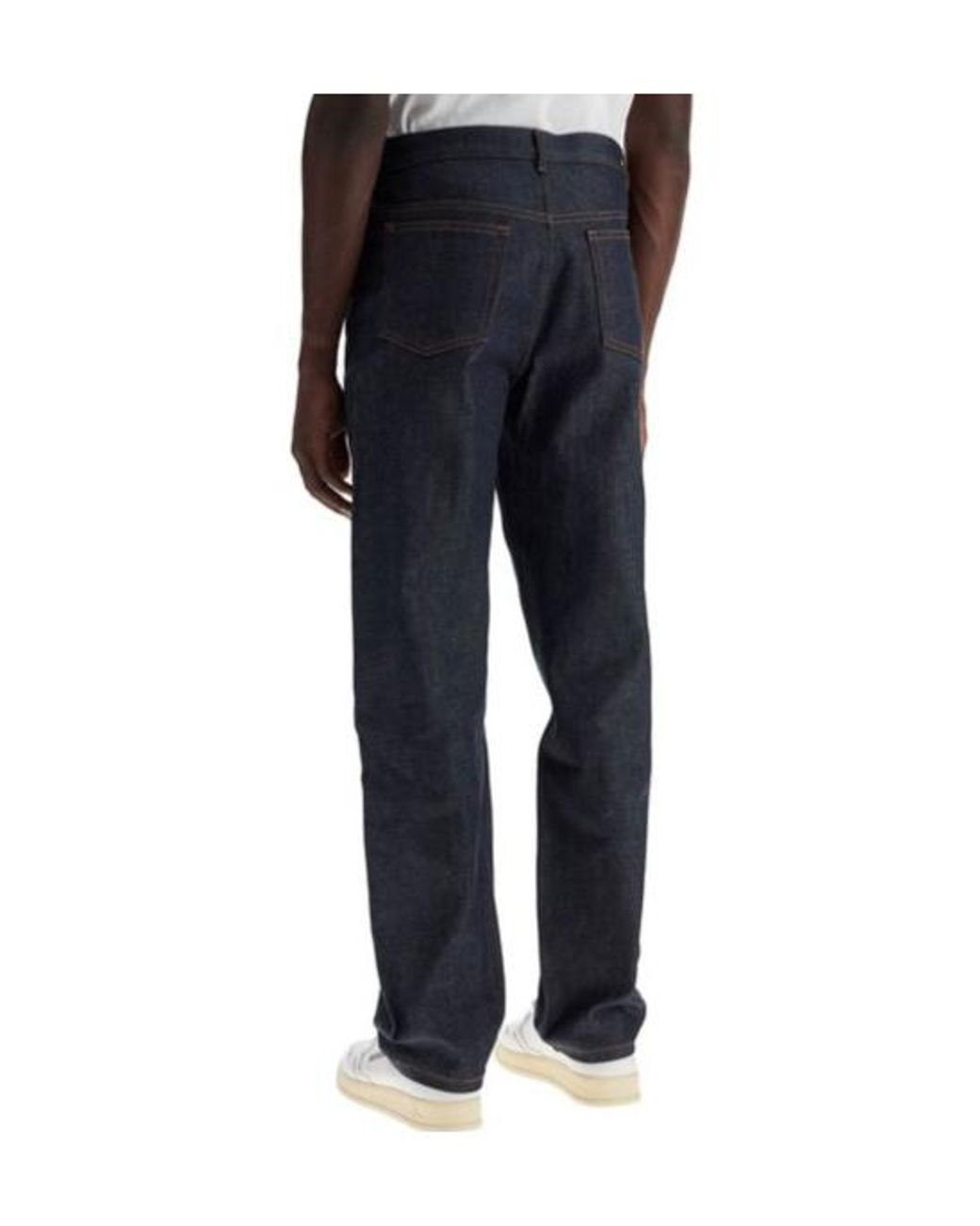 A.P.C. Blue Straight-Leg Slim-Fit Jeans for men