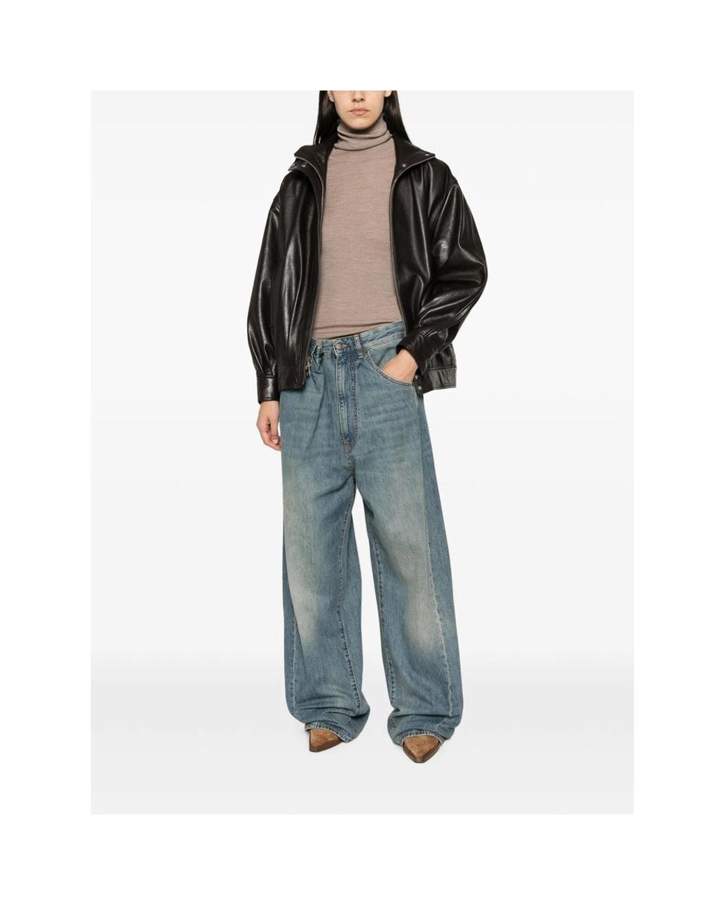 DARKPARK Blue Belt Loop Jeans