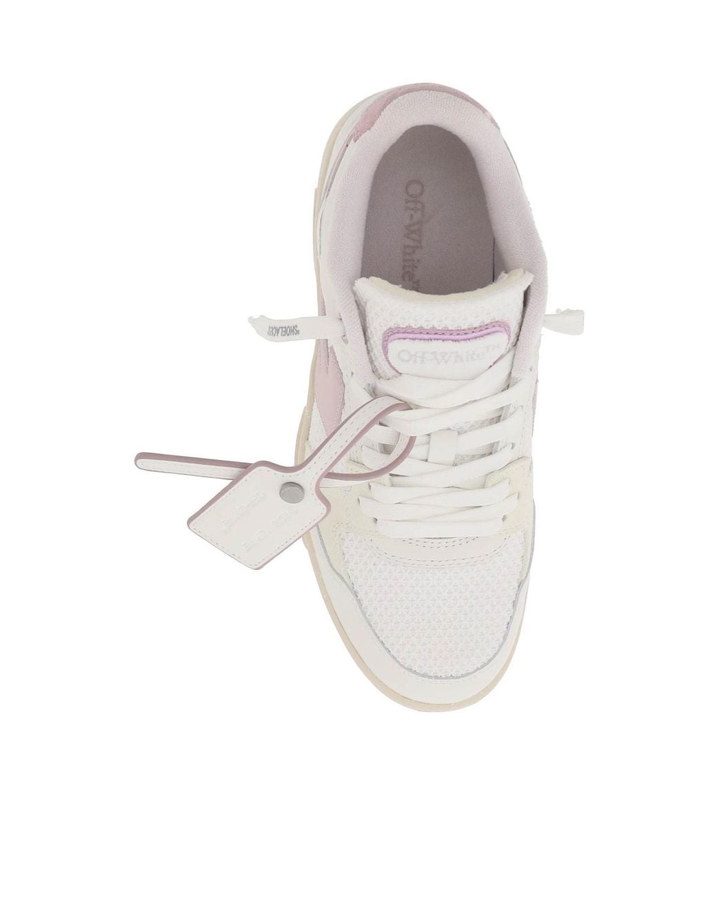 Off-White c/o Virgil Abloh White Slim Out Of Office Lace-Up Sneakers