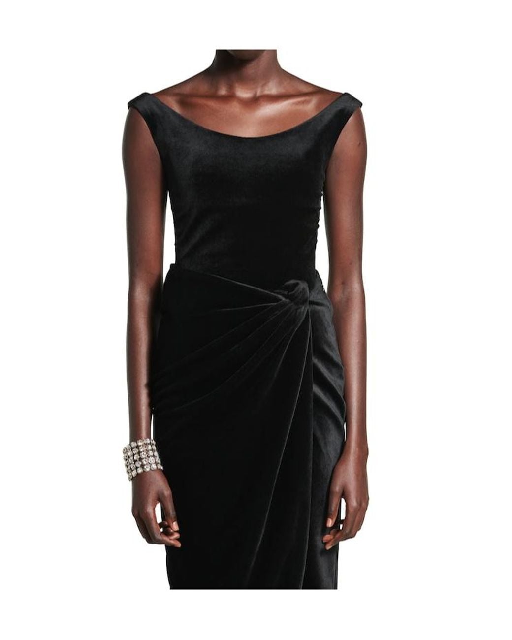 Balenciaga Black Round-Neck Tank Top
