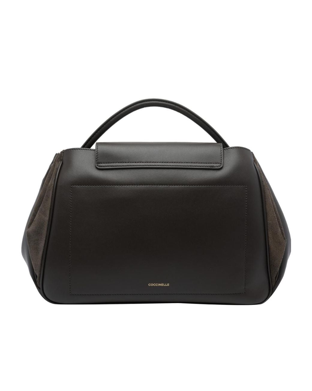 Coccinelle Black Pansy Bimateria Top Handle Bag