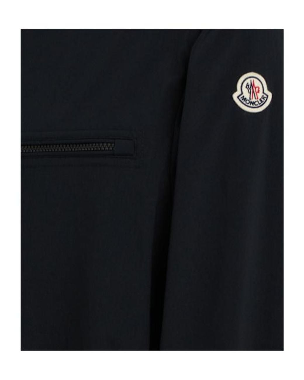 Moncler Black Danby Tech Blend Casual Jacket for men