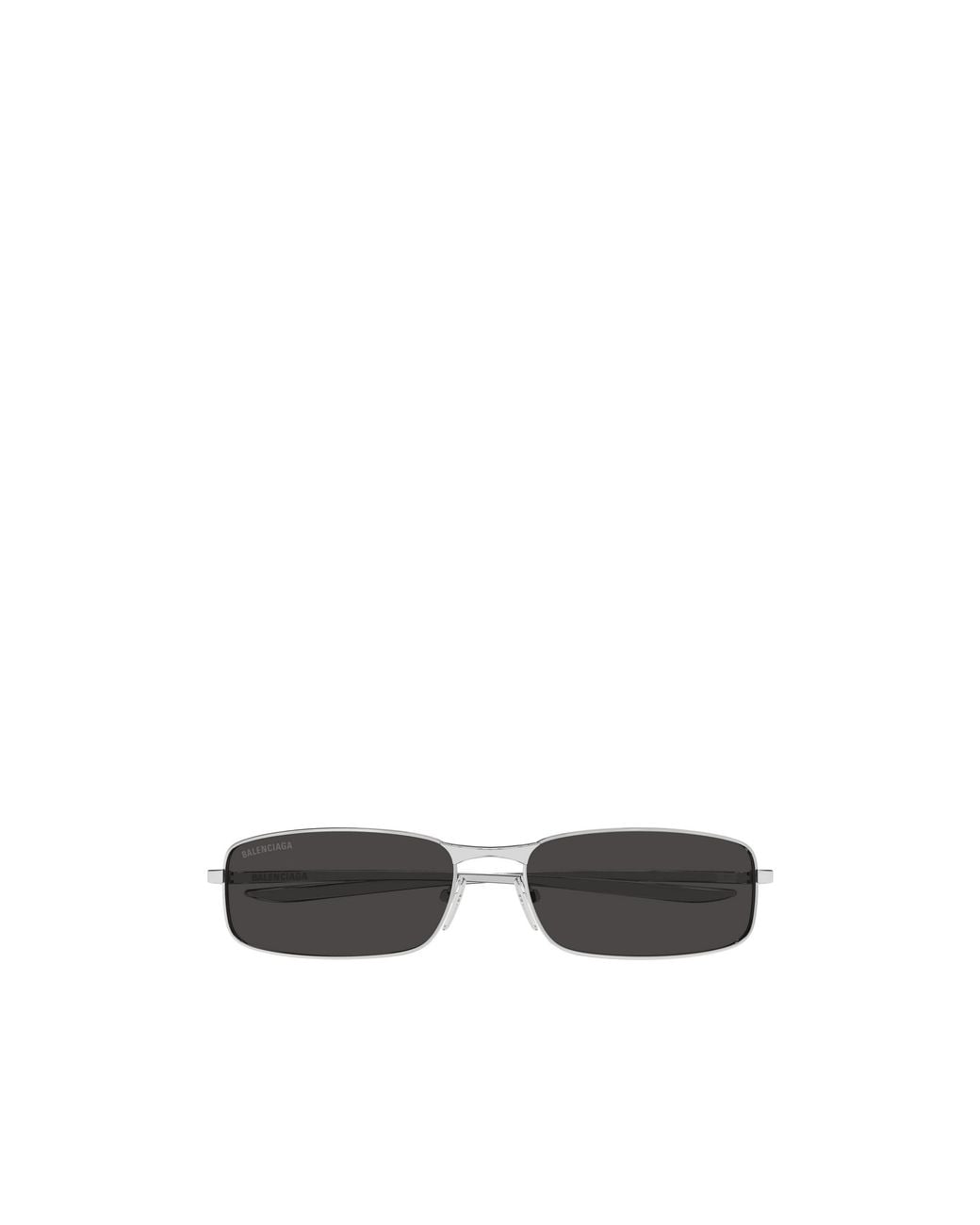 Balenciaga White Eyewear Rectangular Frame Sunglasses for men