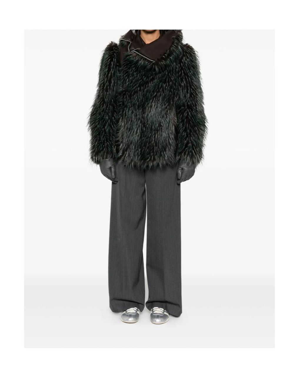 Sacai Black Panelled Jacket