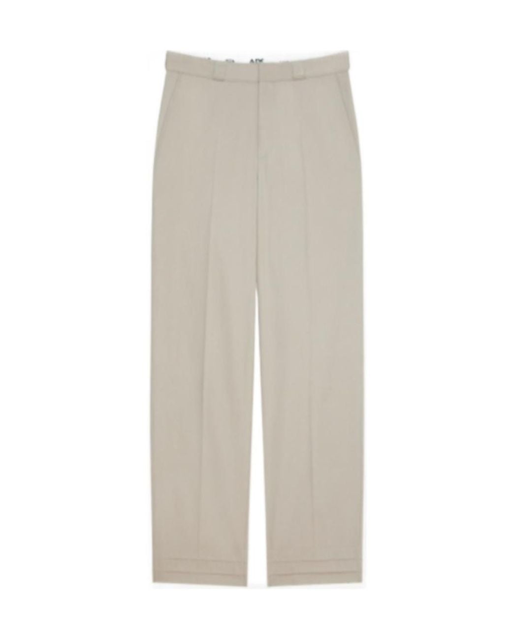 Givenchy White Logo-Patch Trousers for men