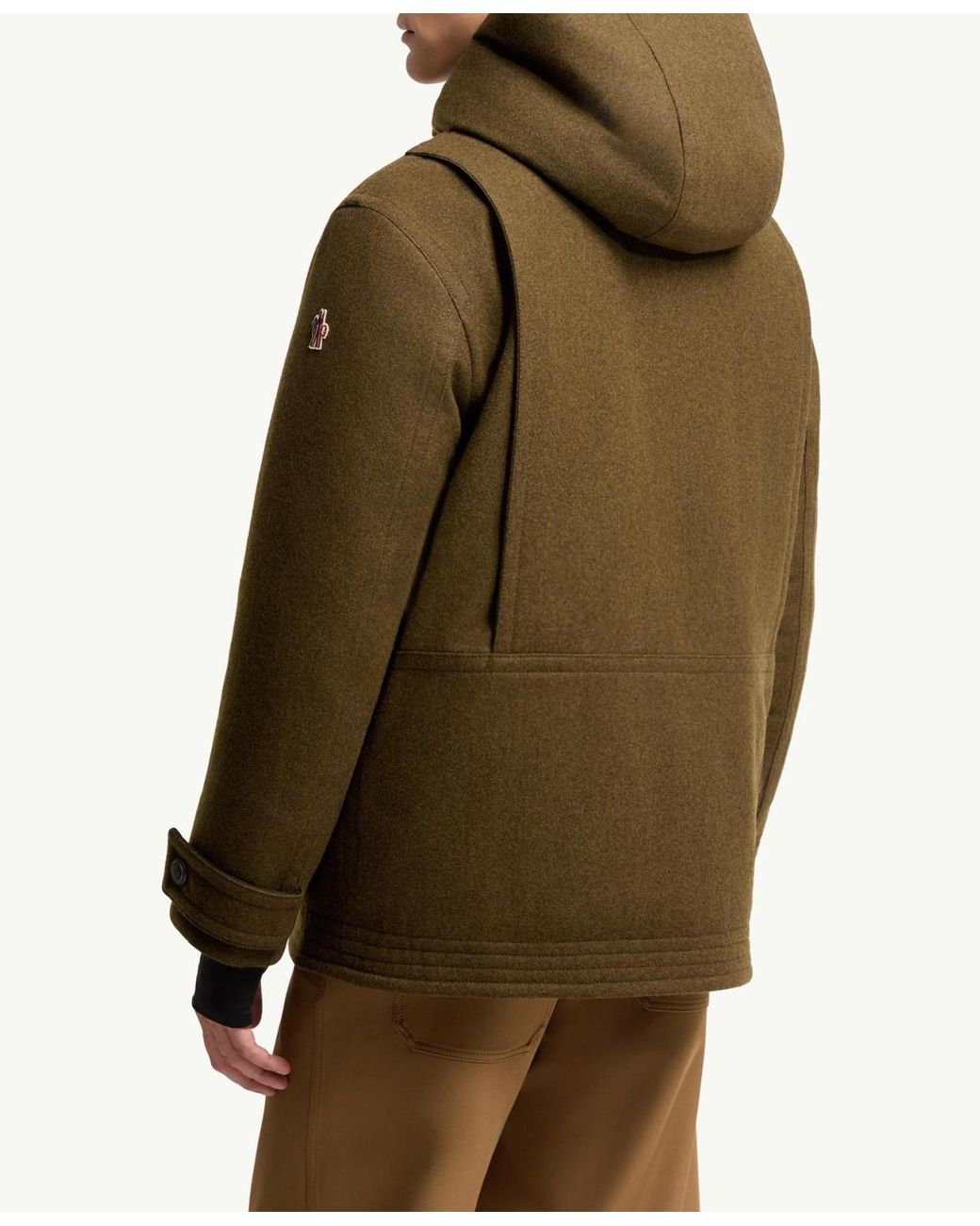 Moncler Green Grenoble Cooper Hooded Jacket for men