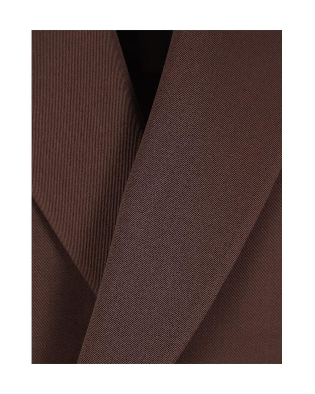 Lardini Brown Double Breasted Long Sleeved Jacket for men