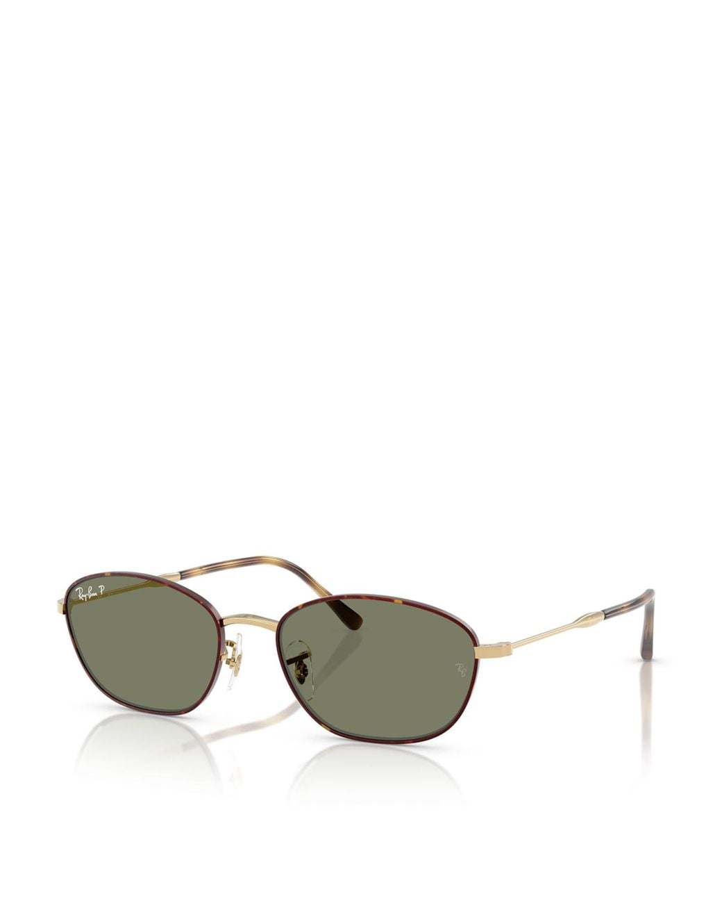 Ray-Ban Metallic Rb 3749 Rectangular Sunglasses