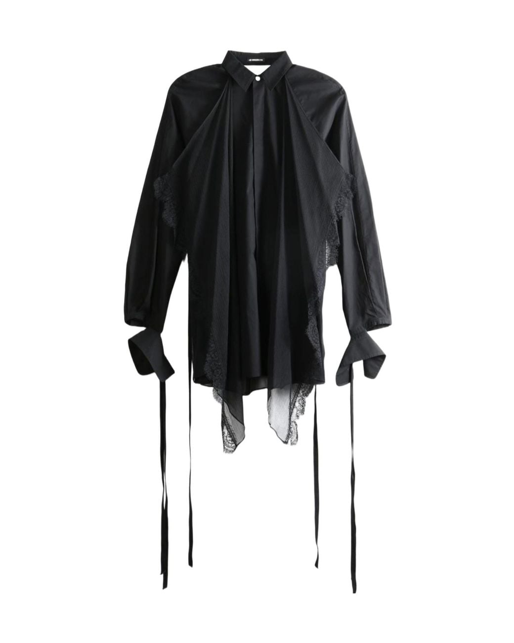 Ann Demeulemeester Black Sini Comfort Shirt